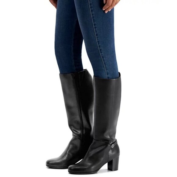 Giani Bernini Womens Size 5M Adonnys Memory Foam Knee High Dress Boots $149 - Picture 1 of 9